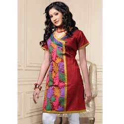 Manufacturers Exporters and Wholesale Suppliers of Designer Kurti Kolkata West Bengal